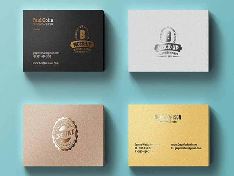 In name card Phủ UV