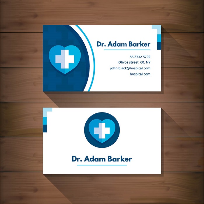 Card visit bác sĩ