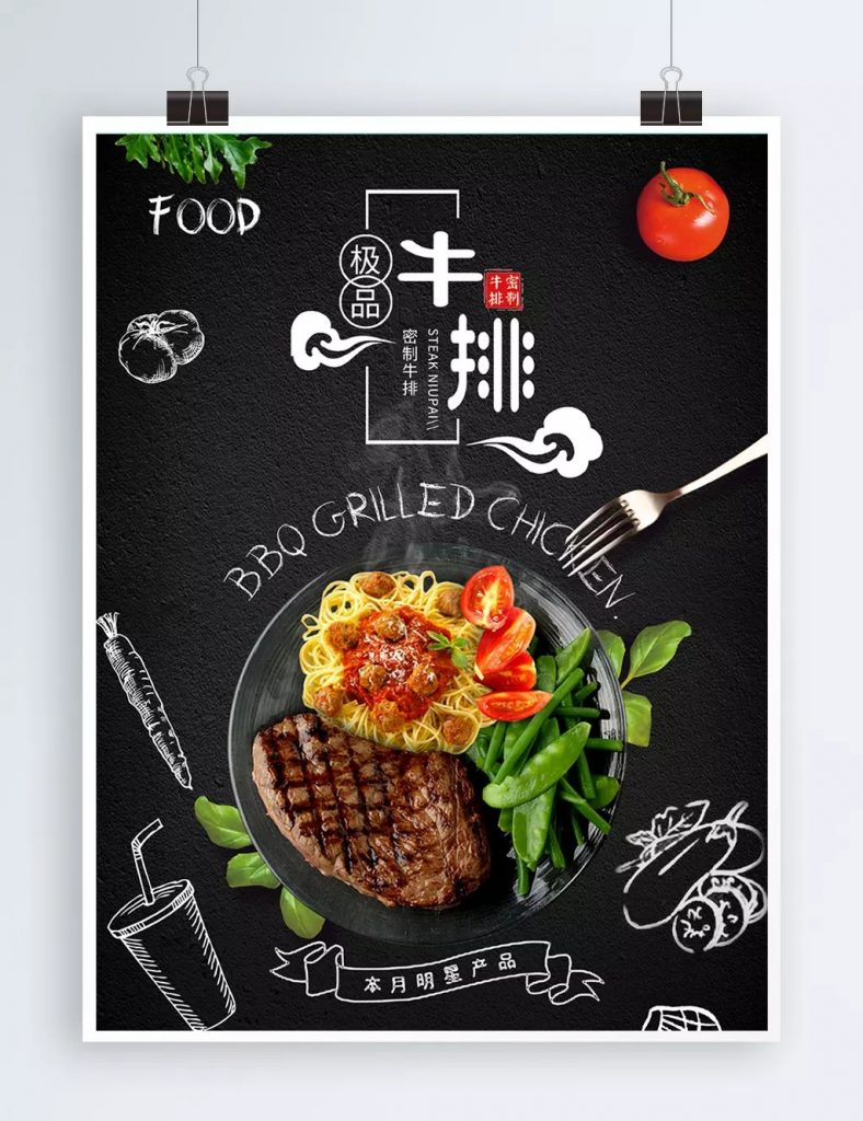 in poster theo yêu cầu